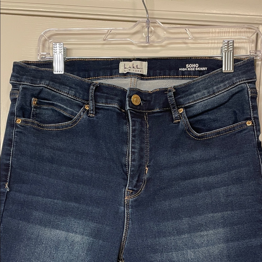 Nicole Miller Dark Blue Skinny Jeans